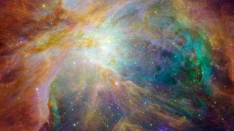 FOTO: Revelan fascinante imagen de 'puesta de sol' en Orión