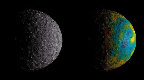 La NASA encuentra rastros de un enorme antiguo océano en el planeta Ceres