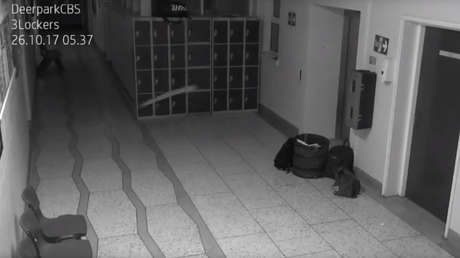 El sistema de vigilancia de una antigua escuela irlandesa vuelve a detectar un 'fantasma'