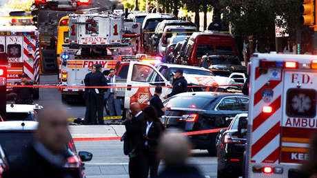 VIDEO: El supuesto atacante de Nueva York huye de la policía tras su mortal atropello