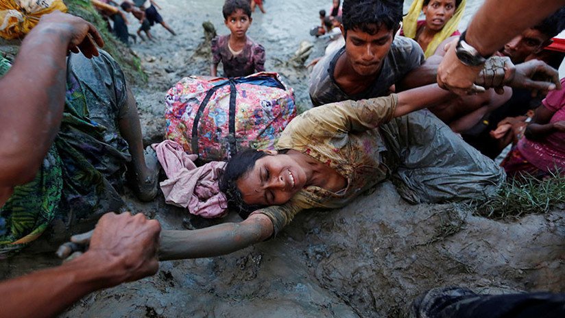 Desgarradoras imágenes: Los rohinyás, víctimas de una guerra que les obliga a huir de su patria