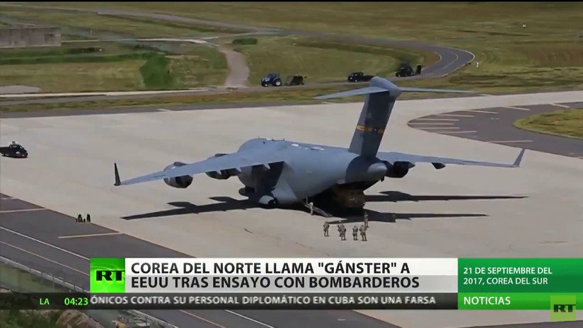 "EE.UU. es un gánster": Corea del Norte reacciona a los vuelos de bombarderos estadounidenses