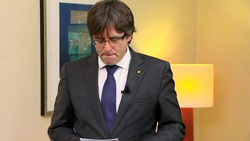 Puigdemont: "Estoy dispuesto a ser candidato incluso desde el extranjero"