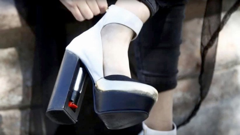 Tacones con gas pimienta, el invento de una diseñadora mexicana contra la violencia de género