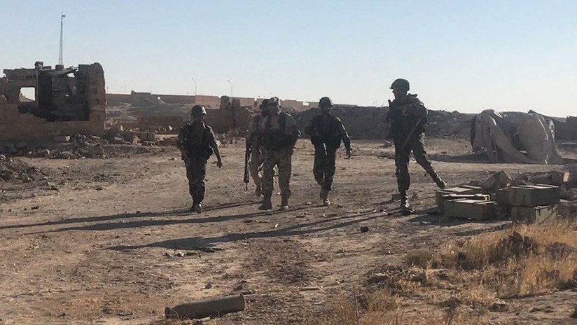 IMÁGENES EXCLUSIVAS: Así ha quedado el campo de batalla de Abu Kamal en Siria 