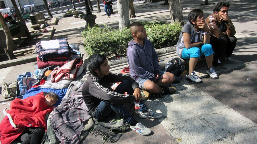 "Somos humanos": Más de 7.000 niños, adultos y ancianos viven en la calle en Ciudad de México