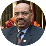 Omar al Bashir, presidente de Sudán