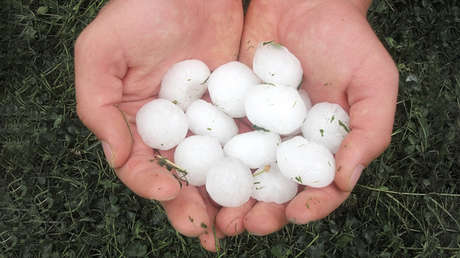 Bogotá se queda blanca por una fuerte granizada (FOTOS Y VIDEOS)