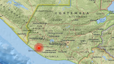 Guatemala: Se produce un terremoto de magnitud 5,1