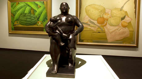 Roban una escultura de medio millón de dólares en plena exposición y nadie lo nota