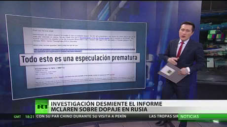 Investigación desmiente el informe McLaren sobre el supuesto programa de dopaje en Rusia 