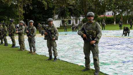 Colombia anuncia el mayor decomiso de cocaína en la historia (VIDEO)
