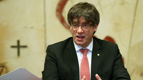 Televisión Española pone música de 'El Exorcista' a las palabras de Puigdemont