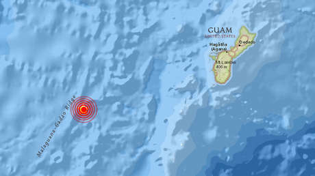 Un terremoto de magnitud 5,8 se produce cerca de la isla de Guam