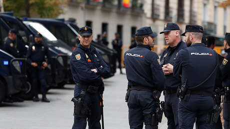 Toman rehenes en el atraco de un banco en Madrid