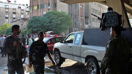 Un ataque terrorista en el centro de Damasco