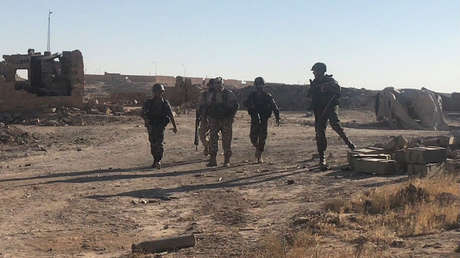 IMÁGENES EXCLUSIVAS: Así ha quedado el campo de batalla de Abu Kamal en Siria