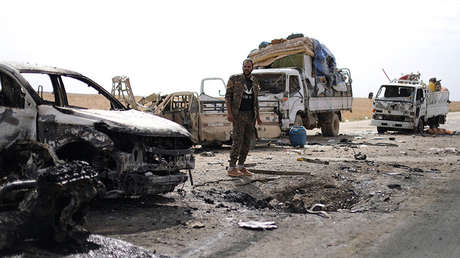 Un coche bomba del EI deja al menos 20 muertos en un campo de refugiados sirio