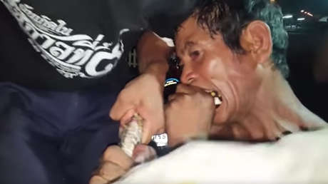 Naturaleza de cabeza: un hombre muerde a una serpiente para salvarla (VIDEO)