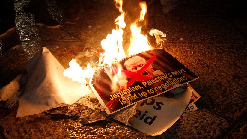 "EE.UU. es la madre del terror": la decisión de Trump sobre Jerusalén indigna al mundo árabe (VIDEO)