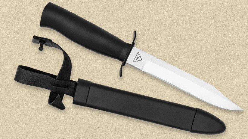 Armeros rusos erigen un monumento al legendario cuchillo 'finlandés'