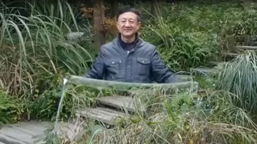 VIDEO: Una 'capa de invisibilidad' desconcierta a los usuarios de las redes sociales en China