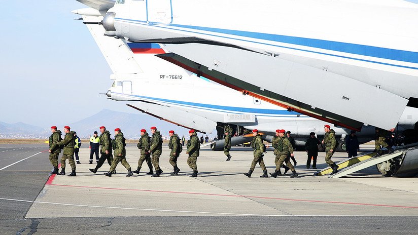 VIDEO: Tropas rusas regresan a casa tras derrotar al Estado Islámico
