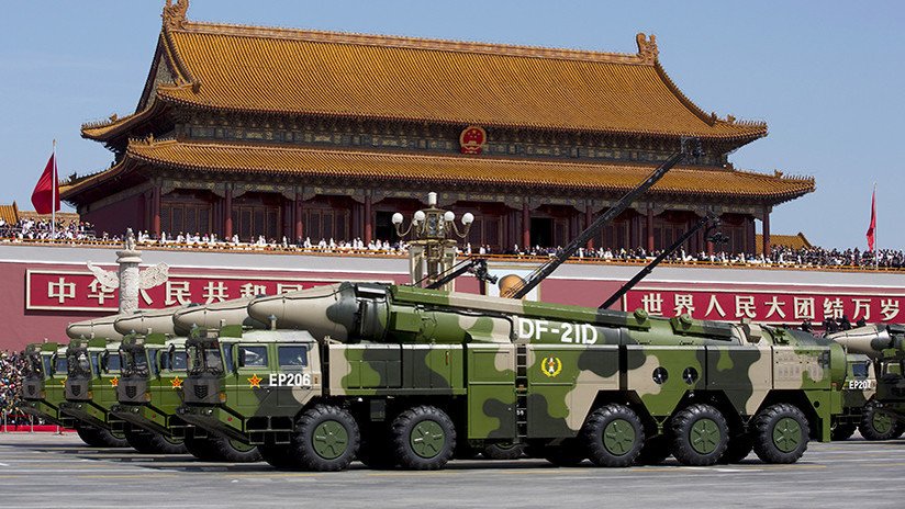 China se adelanta a Rusia y EE.UU. en prueba de misil balístico con un planeador hipersónico