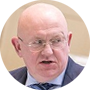 Vasili Nebenzia, representante Permanente de Rusia ante la ONU