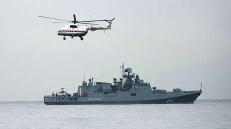 La fragata rusa Admiral Grigoróvich se dirige al Mediterráneo con misiles de crucero Kalibr 