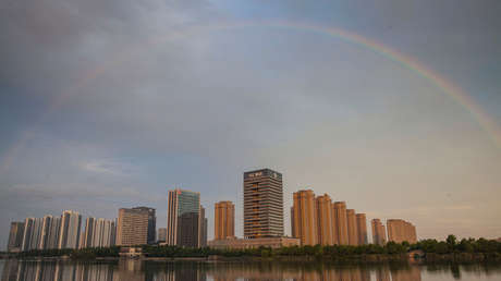 Nuevo récord mundial: Se registra el arcoíris más largo de la historia (VIDEO, FOTOS)