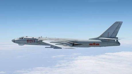 Bombarderos y cazas chinos rodean la isla de Taiwán durante un simulacro