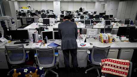 Matan con inyección de aire comprimido en el ano a un colega de trabajo en Japón (recreación)