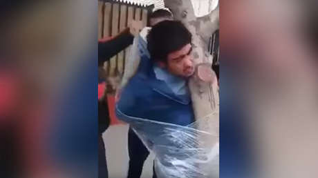 El severo castigo de los vecinos a un ladrón en Chile (VIDEO)