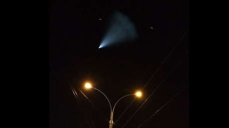 VIDEO: Captan un ovni en plena noche en el sur de Rusia