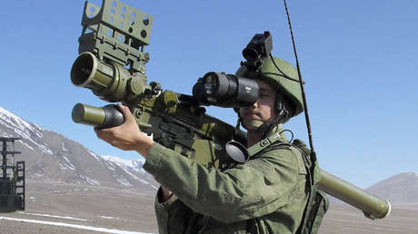 VIDEO: Nuevo sistema antiaéro portátil ruso sabe discriminar bengalas y reconocer a 'los suyos'