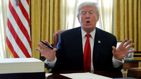 VIDEO: Trump declara haber batido el récord de leyes firmadas por un presidente (pero no es así)