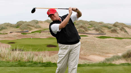 La web de Donald Trump contiene un bizarro mensaje escondido