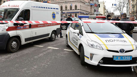 Toma de rehenes en una oficina de correos en Ucrania (VIDEO)
