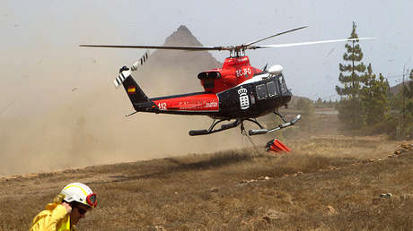 España: Un herido grave al chocar una avioneta contra un helicóptero antiincendios