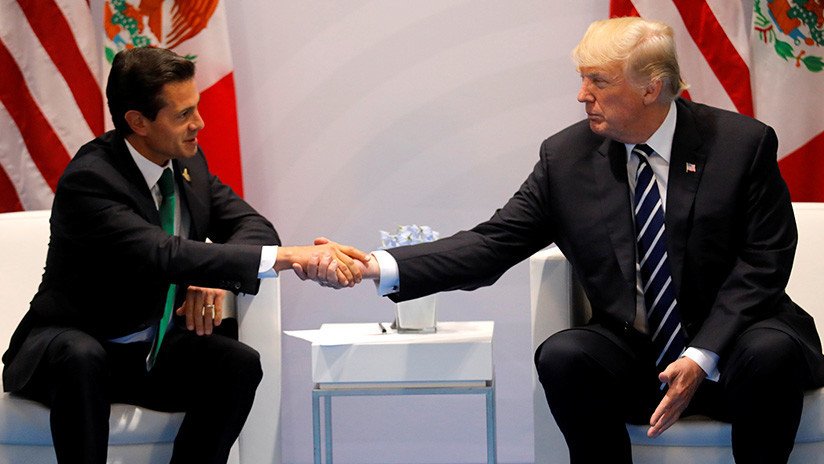 EE.UU. califica de "muy buena" su relación con México pero insiste en que pagará el muro