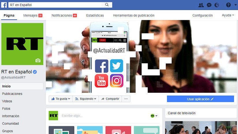 ¿Cómo no perderse las publicaciones de RT en Español tras los cambios en Facebook?