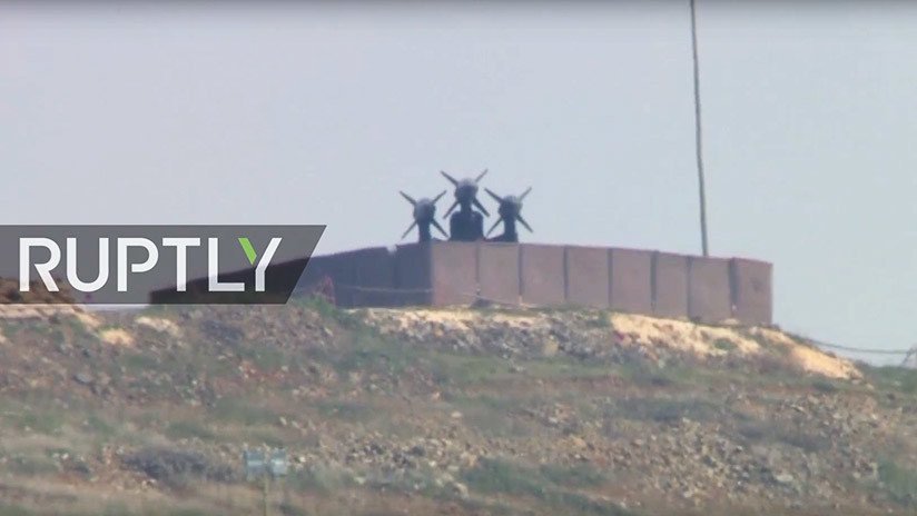 VIDEO: Turquía despliega complejos de misiles Tomahawk en la frontera con Siria