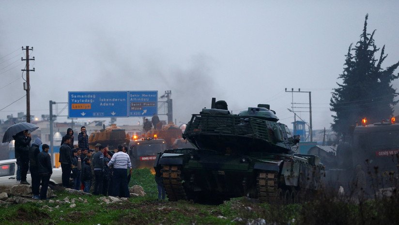  Turquía anuncia que emprenderá una operación militar en Afrín (Siria)