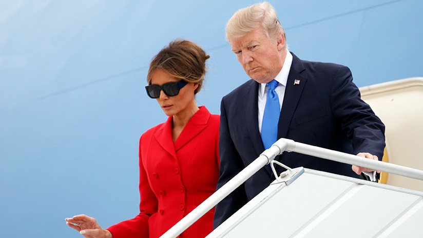 Melania anuncia el día de su aniversario con Trump que no lo acompañará al Foro Económico Mundial