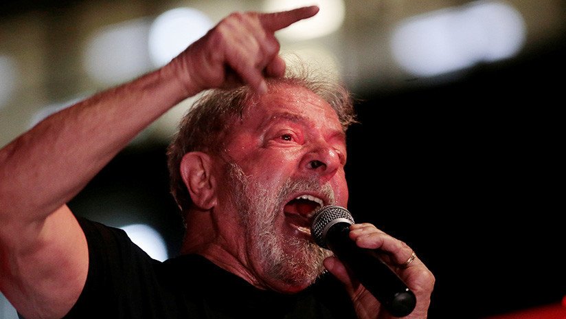 Lula da Silva: "Saben que han condenado a un inocente"