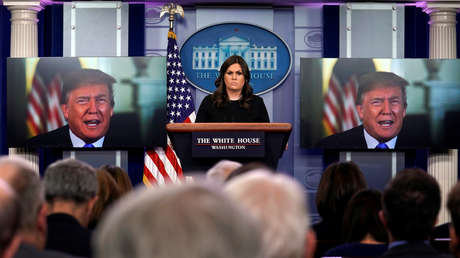 "Nunca he visto algo así": Una extraña videoconferencia de Trump se convierte en meme viral (FOTOS)
