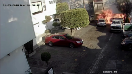 VIDEO: Explota un tanque de gas de 3.000 litros en la Ciudad de México