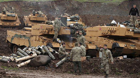 Turquía ataca con 27 aviones decenas de objetivos en Afrín