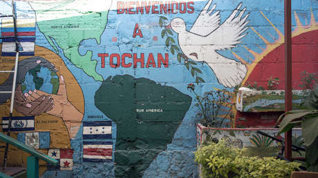 Un albergue en Ciudad de México para los migrantes que se dirigen a EE.UU.